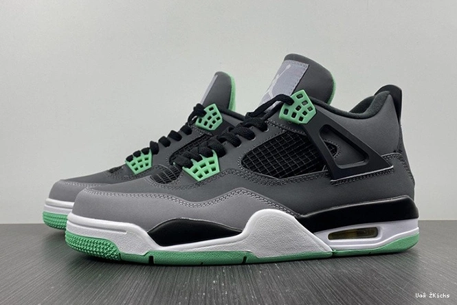 505 308497-033  Jordan Green 4 Glow Retro BestValue 0807